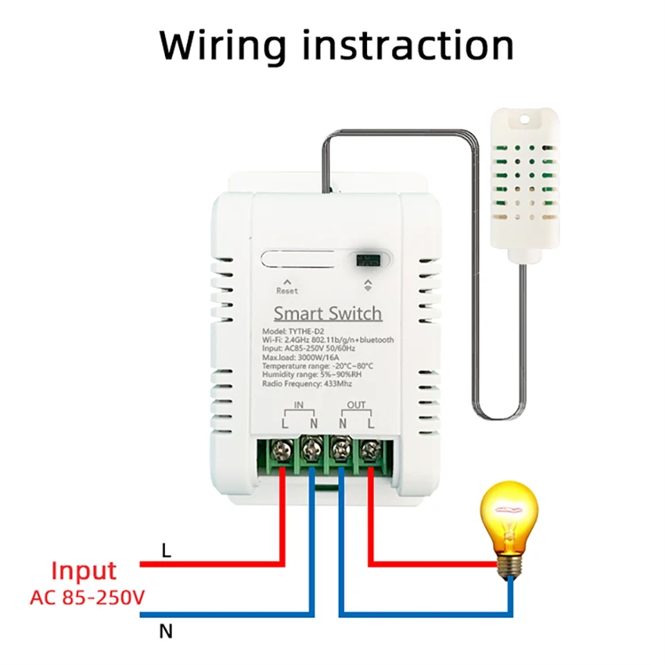 Tuya 16A 3000W WiFi Termostat  - Smart Home Energy Monitor incelemesi ve fiyatı