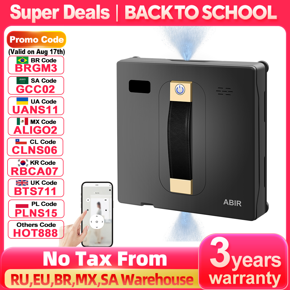 Robot Cam Temizleme Robotu ABI - Vacuum Cleaner Smart Home incelemesi ve fiyatı