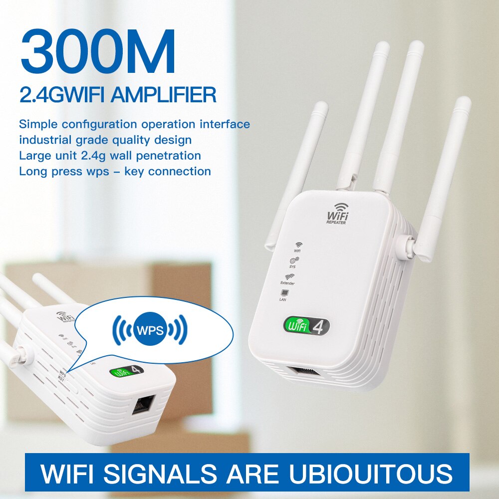 300M WIFi Tekrarlayıcı Wi-Fi A - Smart Home Office incelemesi ve fiyatı