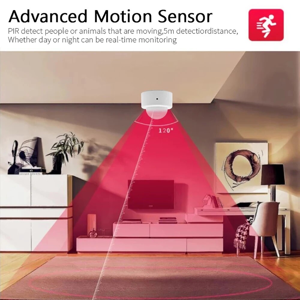 Zigbee Mini PIR hareket sensör - Zigbee Gateway incelemesi ve fiyatı